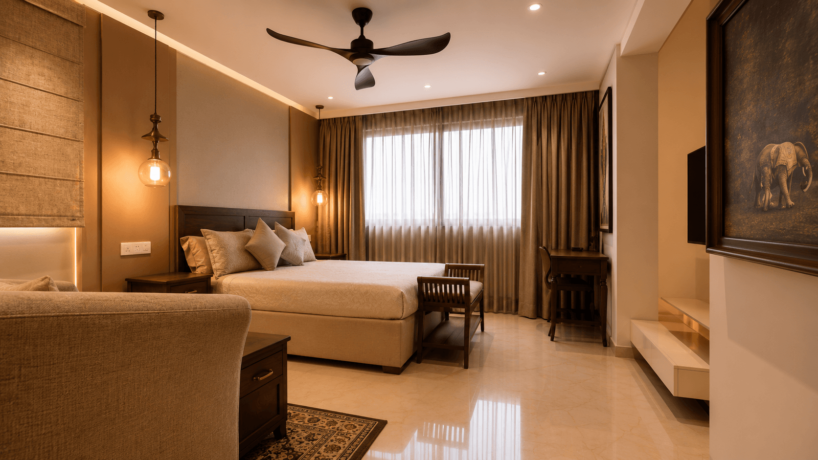 Luxury Bedroom Interior