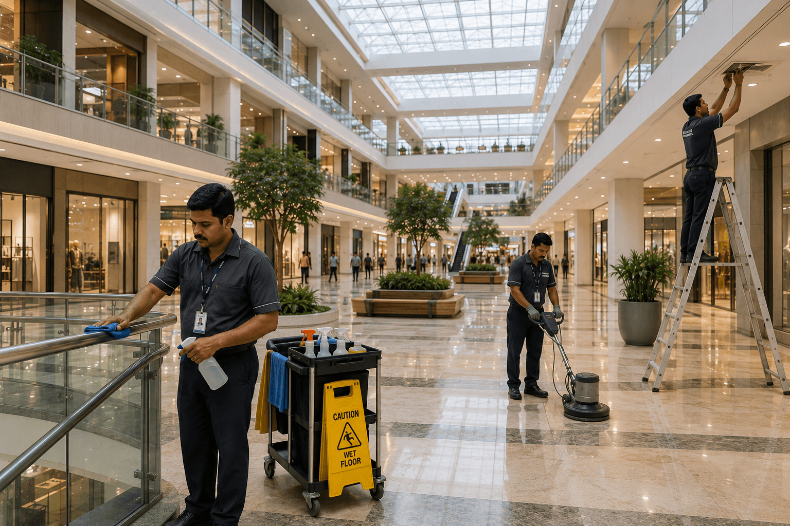 Combined FM + Security · Corporate Office